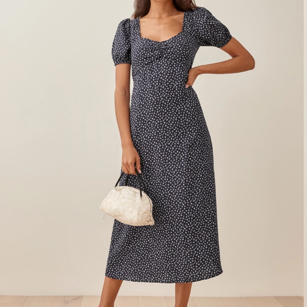 Reformation Kelby Midi/Maxi Dress in Nancy Floral (Size M - NWOT)